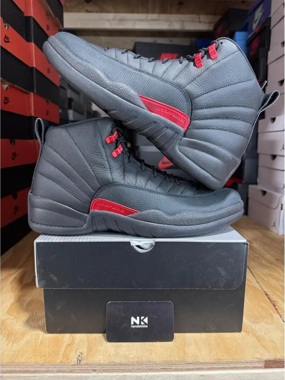 Air Jordan 12 Retro 'Bloodline' CT8013-003 Size 10M
